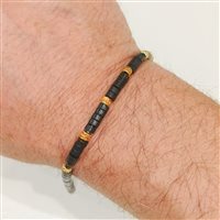 Bracciale Vidali Gioielli in Argento Onice BRAR-41-34 - BRAR-41-34